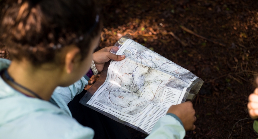 teens learn navigation skills near baltimore